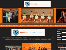Tablet Screenshot of myworld-df.com
